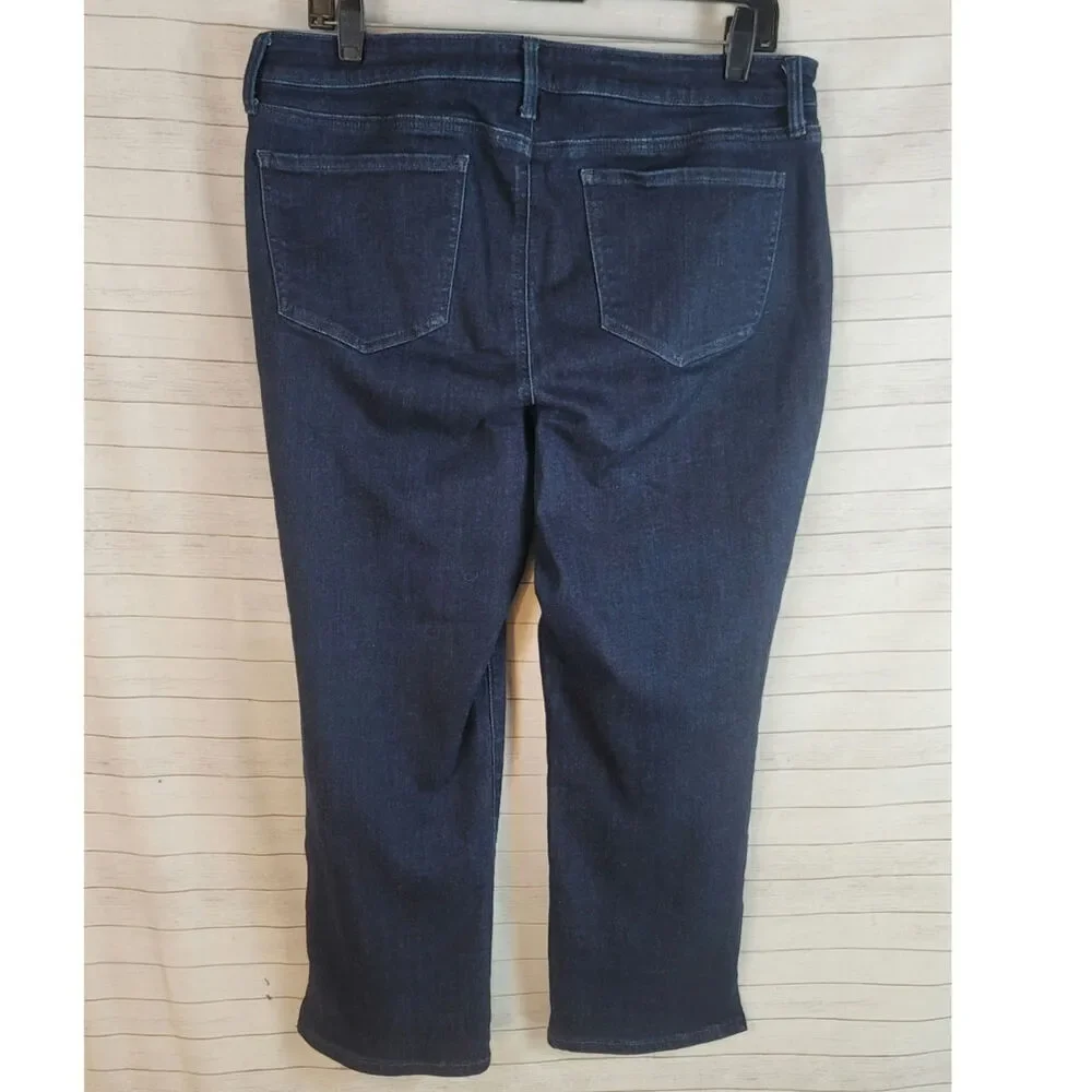 NYDJ SHERI SLIM JEANS W LIFT TUCK, SZ 12 SHORT